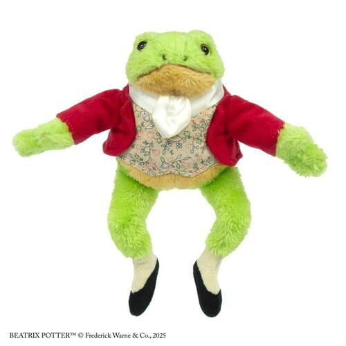 ピーターラビット ぬいぐるみ ジェレミー・フィッシャー 吉徳 ナチュラルシリーズ 人形 キャラクター グッズ 子供 キッズ ベビー ギフト プレゼント 誕生日 出産祝い インテリア