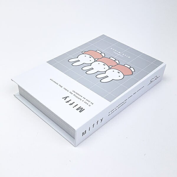 ミッフィー miffy ロングスリム ブック型ボックス (ピンク)