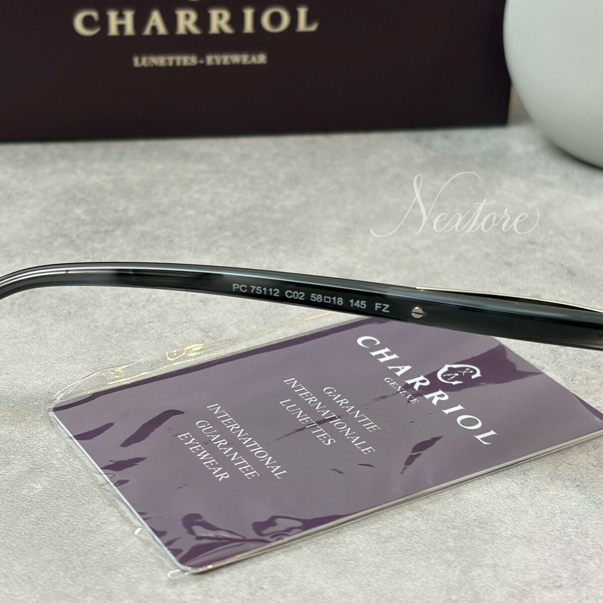 【並行輸入品】【正規品・新品】CHARRIOL シャリオール PC75112 C02 フランス製 リムレス サングラス メガネ 眼鏡 メンズ レディース 伊達メガネ ビジネス 普段使い おしゃれ プレゼント ギフト クリスマス 送料無料