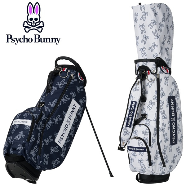 サイコバニー ゴルフ キャディバッグ スタンドキャディバック LWG Psycho Bunny PBMG6BC7 お誕生日祝い お祝い 記念品 お父さん 父の日 彼氏 男性 30代 40代 50代 60代 母の日 お母さん 還暦祝い 敬老の日 彼女 人気プレゼント プレゼント