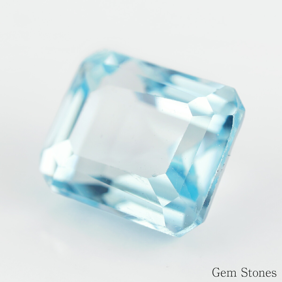  アクアマリン 1.577ct ルース 宝石 裸石  透明 クリア ブルー オリジナル ジュエリー ギフト