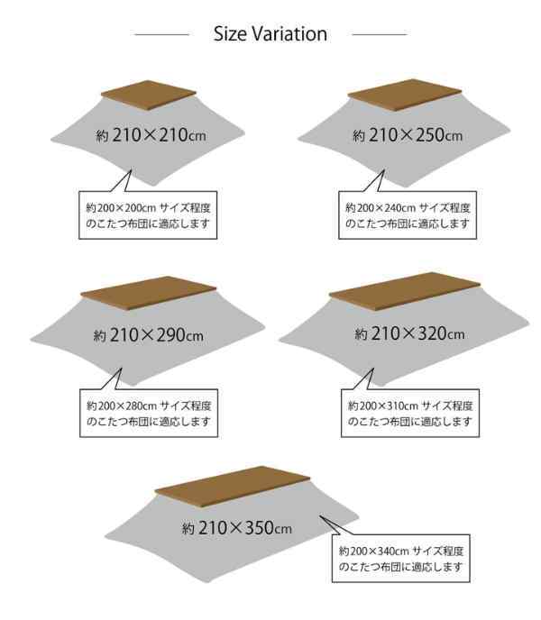 インド綿100％ 格子柄 こたつ布団 上掛カバー 『クレタ』 約210×210cm