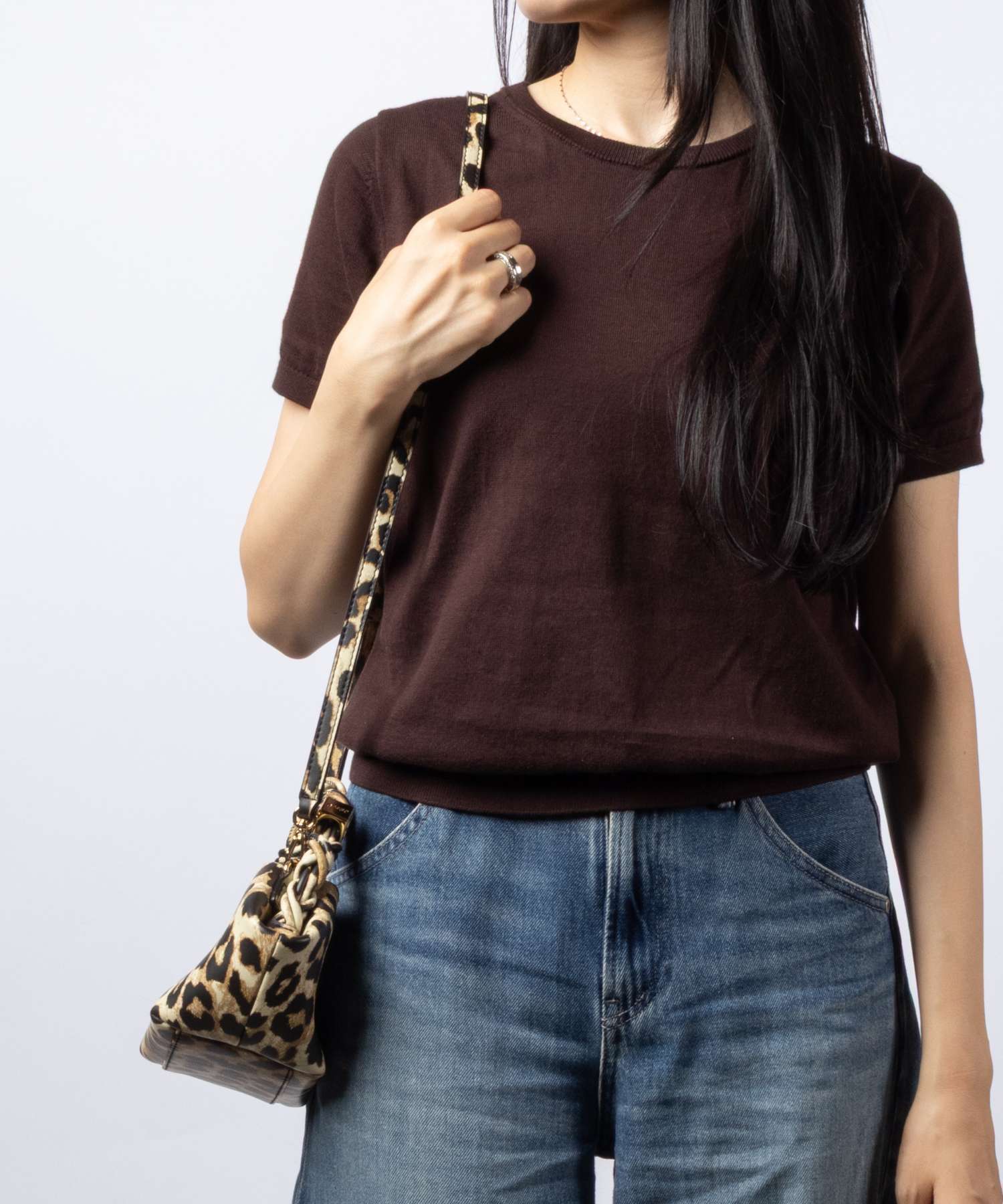 ガニー GANNI BOU BAG MINI PRINT ガニー ボウ ミニバッグ A5817 ハンドバッグ ショルダーバッグ レディース バッグ