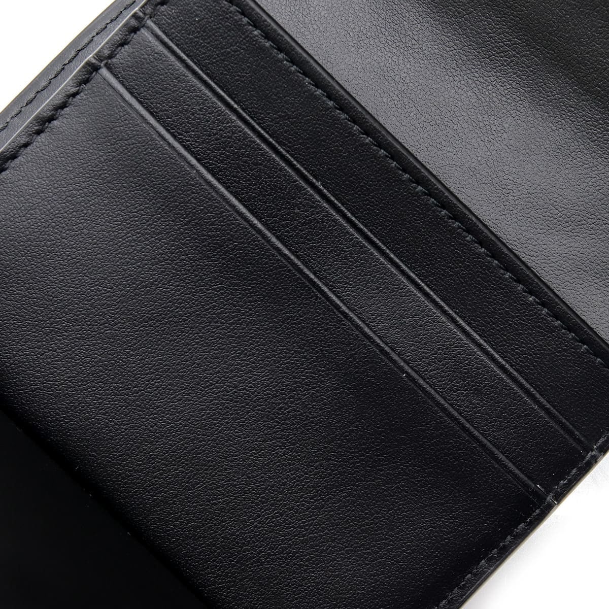 ボッテガヴェネタ 三つ折り財布 イントレチャート ミニ財布 コンパクト レザー 小銭入れ付き メンズ レディース ブラック 黒 BOTTEGA VENETA 776033 V3UH1 8425