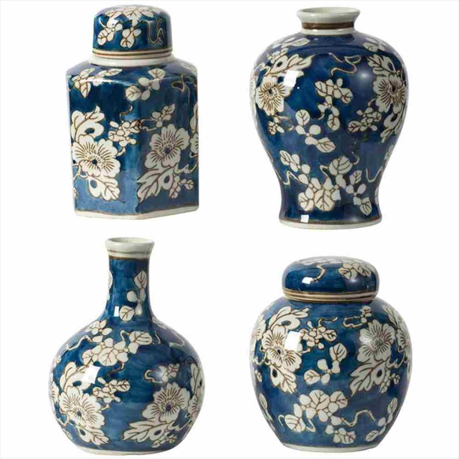 クラシックモダン 花瓶4ST 陶器