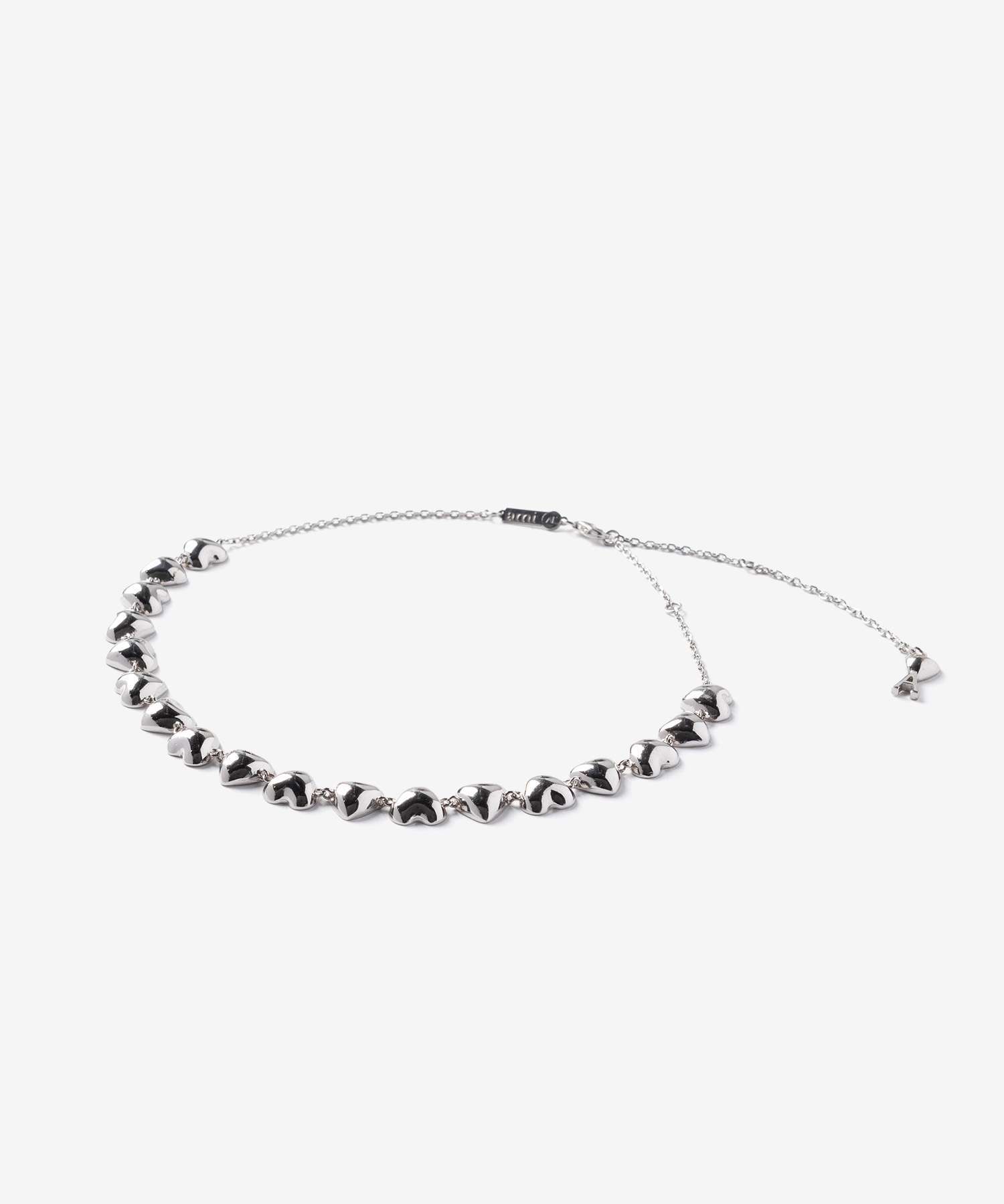 アミ パリス AMI PARIS METAL HEART CHOKER メタル ハート チョーカー UJW982.362 ネックレス レディース アクセサリー シルバー