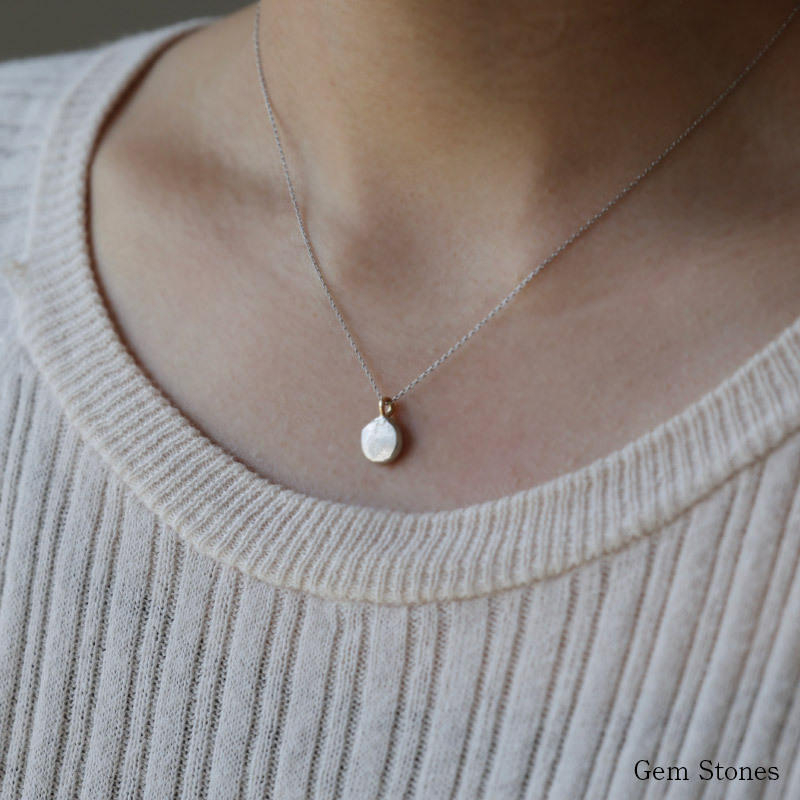 le lien rond ゴールド シルバー ネックレス シンプル 可愛い 丸い プチ つけっぱなし お洒落 レディース 18金 K18 地金 ペンダント ジュエリー アクセサリー プレゼント ギフト 記念日