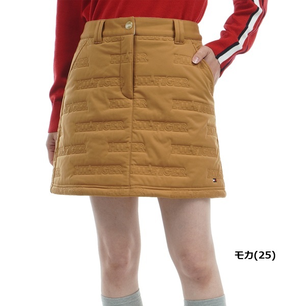 トミーヒルフィガー ゴルフ レディース ロゴ キルトパテッド スカート TOMMY HILFIGER THLA474 秋冬モデル お誕生日祝い お祝い 記念品 30代 40代 50代 60代 母の日 お母さん 還暦祝い 敬老の日 彼女 人気プレゼント プレゼント