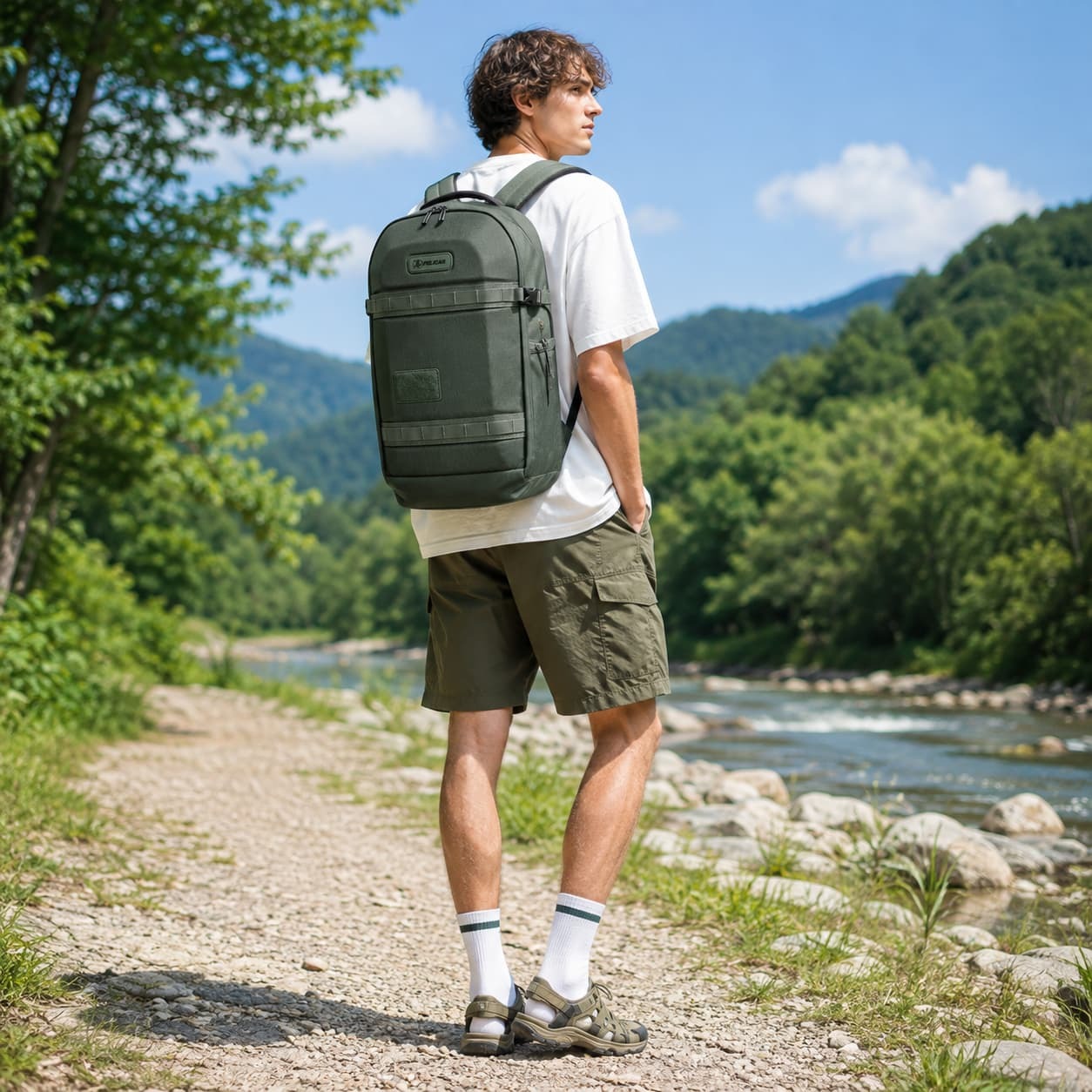 PELICAN AEGIS バックパック 18L リュック 大容量 バックパック かばん カバン 鞄 バッグ 使いやすい レディース メンズ ギフト プレゼント ブラック 35006
