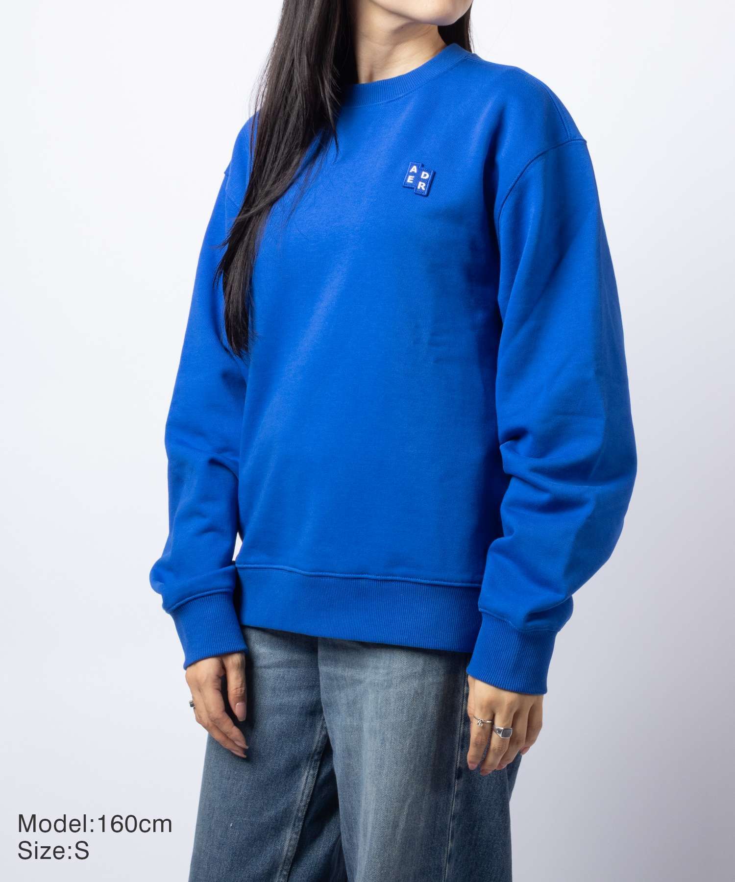 アーダーエラー ADERERROR SIG BL TAG SWEATSHIRT 01 シグ ブルー タグ スウェットシャツ BO42FYSW0101 トレーナー ユニセックス トップス