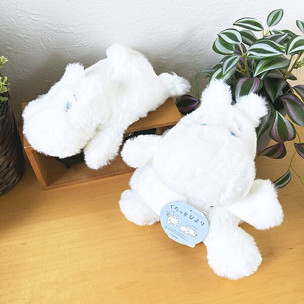 ムーミン くたっとびよりミニクッション ぬいぐるみ りぶはあと MOOMIN