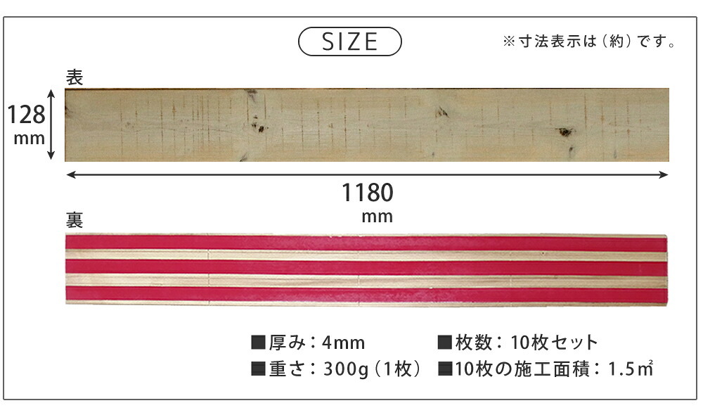 SOLIDECO 壁に貼れる天然木パネル 40枚組 約6m2 壁パネル ウォールパネル ウッドパネル DIY 壁紙