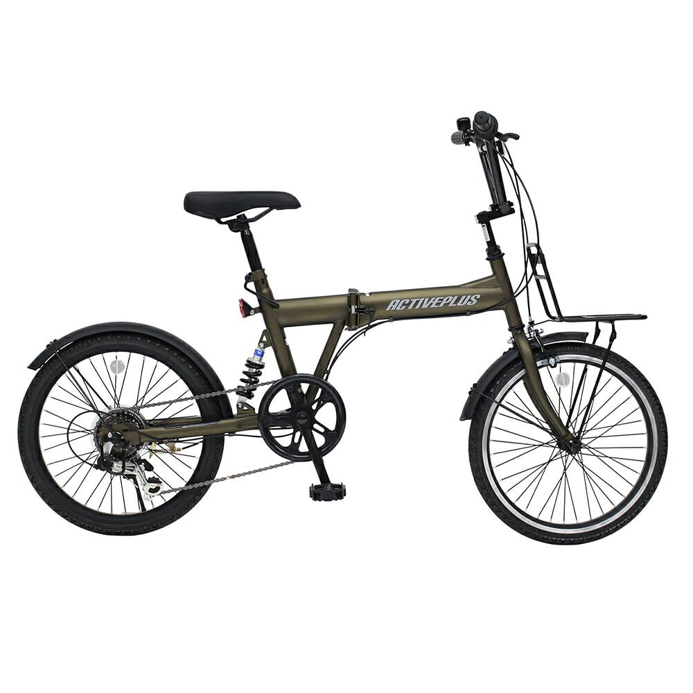 自転車 折り畳み MIMUGO ミムゴ ACTIVEPLUS ノーパンク20インチ折畳み自転車 6段変速機搭載 MG-AP206NBZ【代引不可】【メーカー直送】