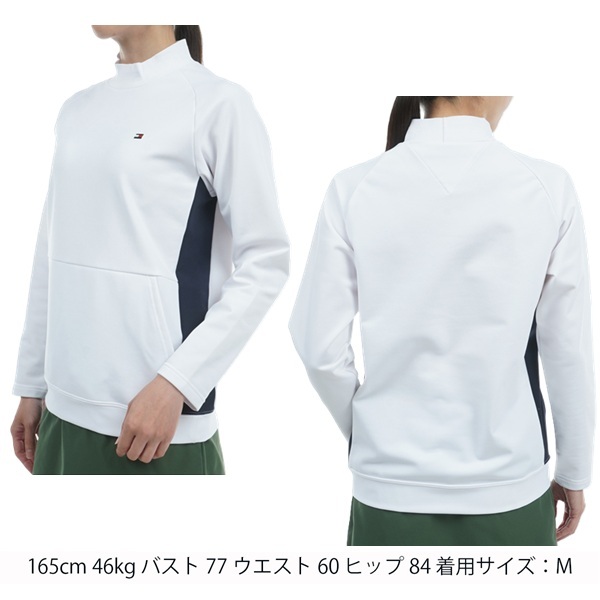 トミーヒルフィガー ゴルフ レディース ストレッチウォーム LSモックネックシャツ TOMMY HILFIGER GOLF THLA472 秋冬モデル お誕生日祝い お祝い 記念品 30代 40代 50代 60代 母の日 お母さん 還暦祝い 敬老の日 彼女 人気プレゼント プレゼント