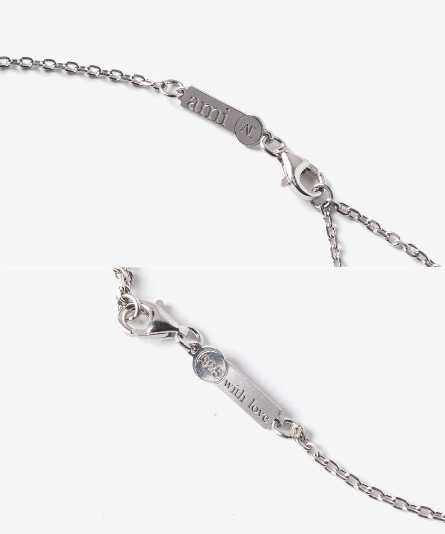 アミ パリス AMI PARIS METAL HEART CHOKER メタル ハート チョーカー UJW982.362 ネックレス レディース アクセサリー シルバー
