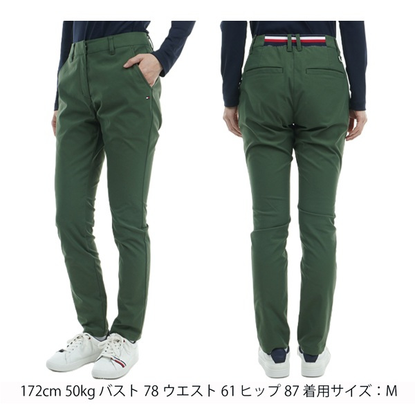 トミーヒルフィガー ゴルフ レディースストレッチツイル パンツ TOMMY HILFIGER GOLF THLA470 秋冬モデル お誕生日祝い お祝い 記念品 30代 40代 50代 60代 母の日 お母さん 還暦祝い 敬老の日 彼女 人気プレゼント プレゼント