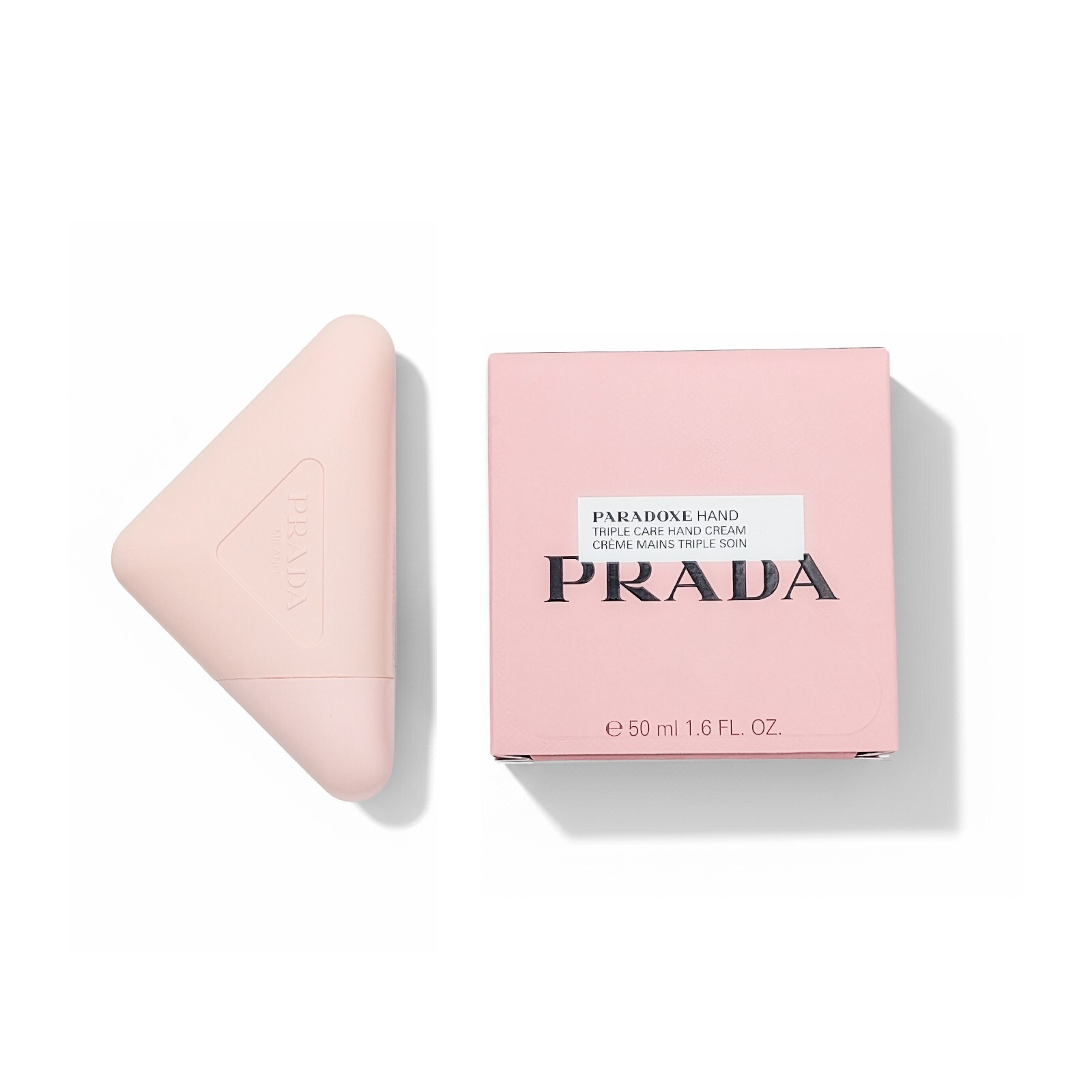 【ラッピング無料】PRADA BEAUTY プラダ ビューティー トリプルケア ハンドクリーム 50ml パラドックス ハンド ハンドケア ギフト デパコス 誕生日 プレゼント 彼女 女性 コスメ 名入れ可