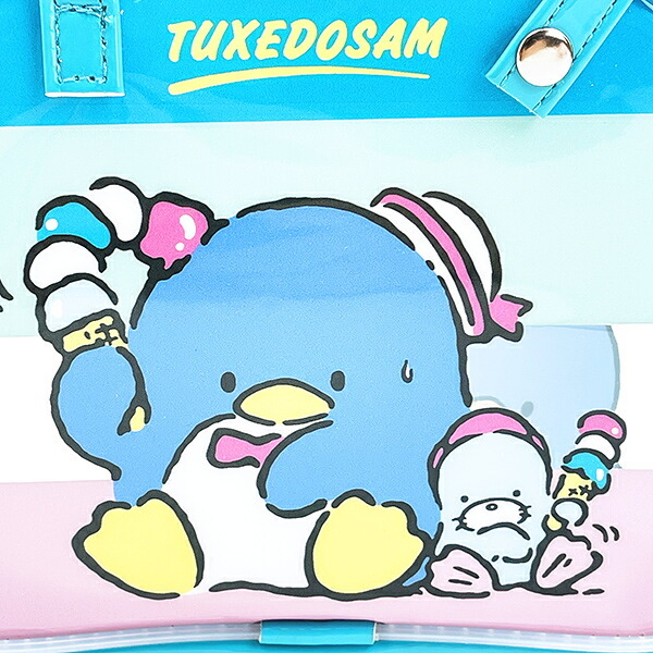 サンリオ タキシードサム ボストンバッグ風ポーチ Sanrio