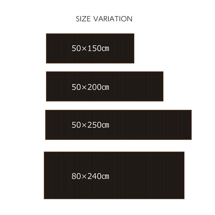竹 敷物 マット 無地 糸なしタイプ 自然素材 丈夫 ひんやり 約50×250cm