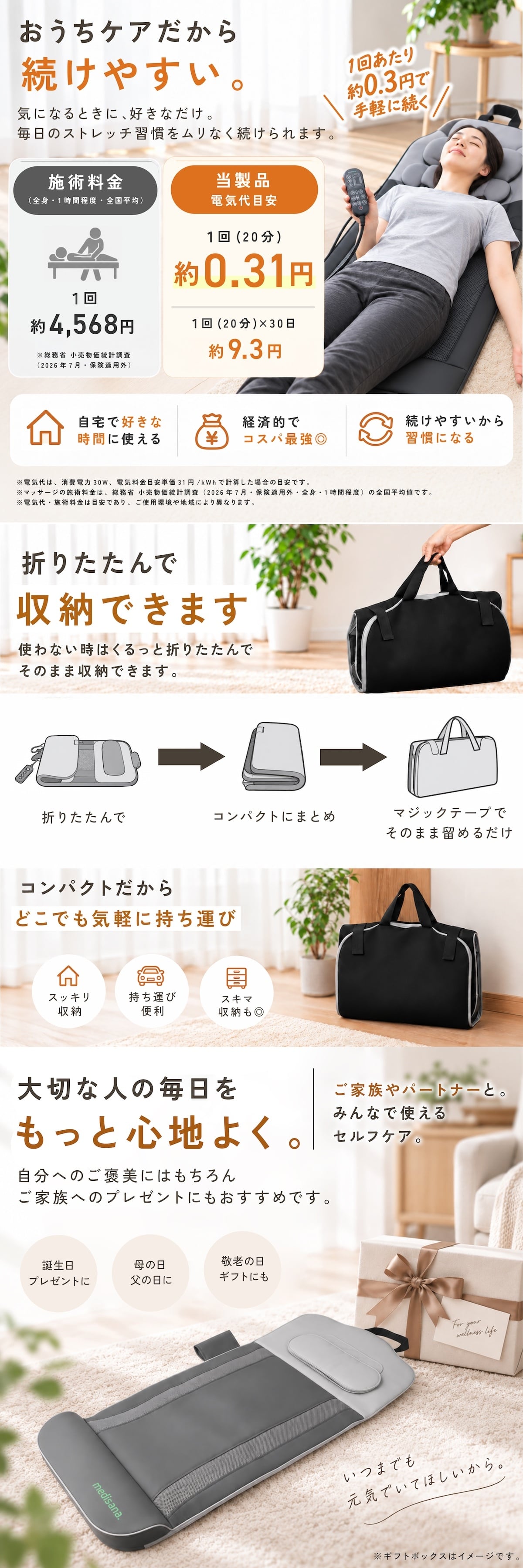 メディサナ ストレッチエアマット NEO medisana   寝ながら 寝たまま 全身ストレッチ エアーストレッチマット電動首 肩 肩甲骨 背中 腰 お尻 エアバッグ ヒーター 温熱 ストレッチ器具 リモコン タイマー 折りたたみ コンパクト 収納 自宅 ギフト プレゼント