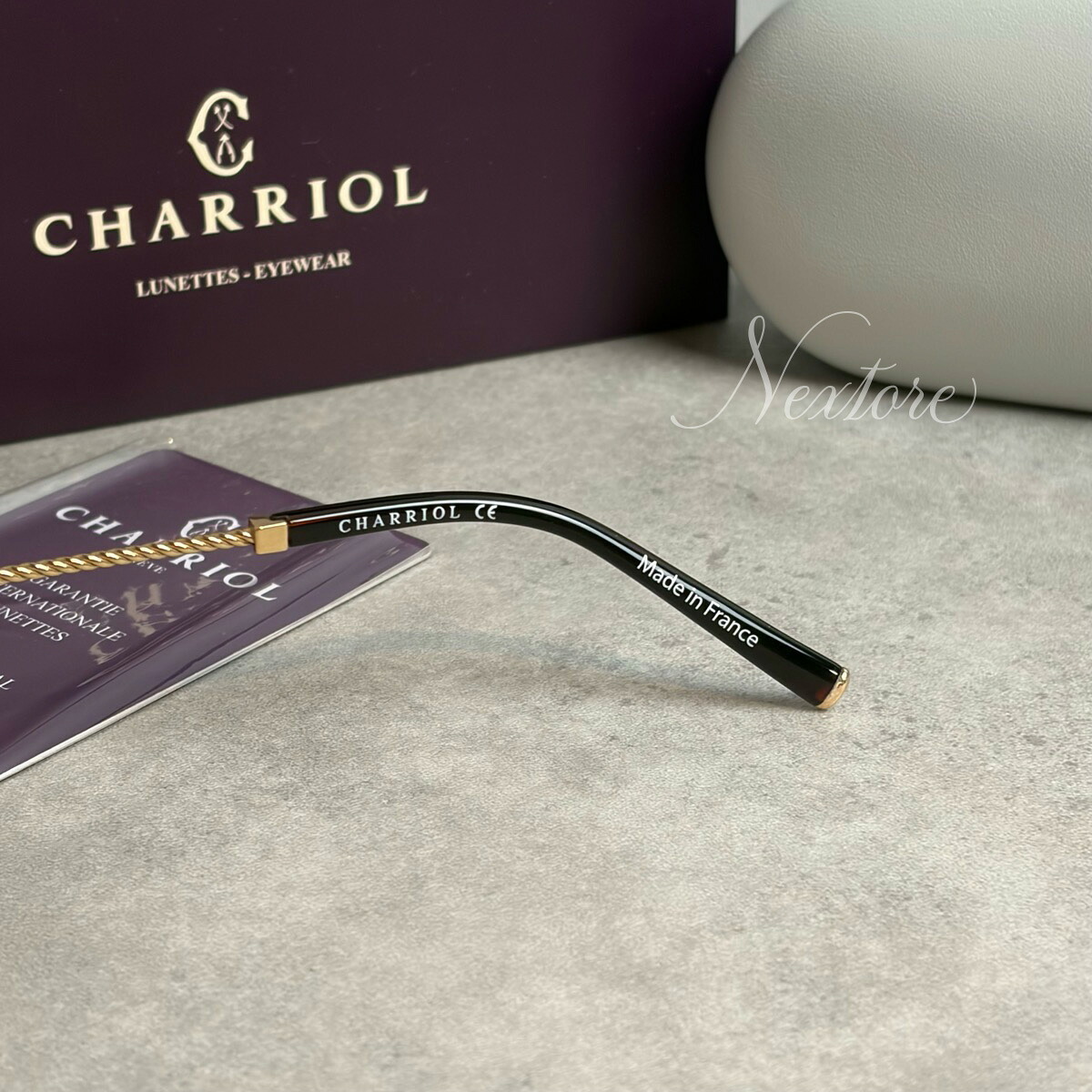 【並行輸入品】【正規品・新品】CHARRIOL シャリオール PC75104 C01 フランス製 リムレス サングラス メガネ 眼鏡 メンズ レディース 伊達メガネ ビジネス 普段使い おしゃれ プレゼント ギフト