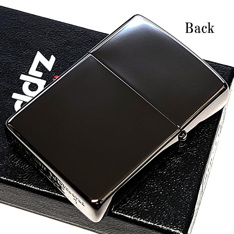ZIPPO 和柄 刀 ブラック＆ゴールド ジッポ ライター かっこいい 彫刻 日本 金差し 和風 漢字 おしゃれ 黒金 メンズ ギフト プレゼント