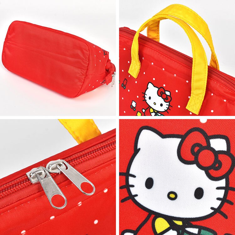 ハローキティ スヌーピー ランチバッグ 保冷バッグ SNOOPY HELLO KITTY サンリオ sanrio 保冷 保温 お弁当バッグ がまぐち ワイヤー入り 自立 大容量 アルミ素材 メッシュポケット ペットボトル 入る PEANUTS ピーナッツ キャラクター かわいい おしゃれ 子供 通勤 通学 遠足
