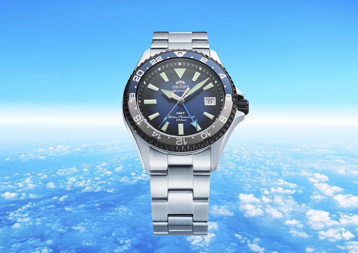 オリエント ORIENT スポーツ Sports 自動巻 機械式 国内400本限定 腕時計 メンズ RN-BC0005L オリエント マコ Orient Mako GMT【2026 新作】