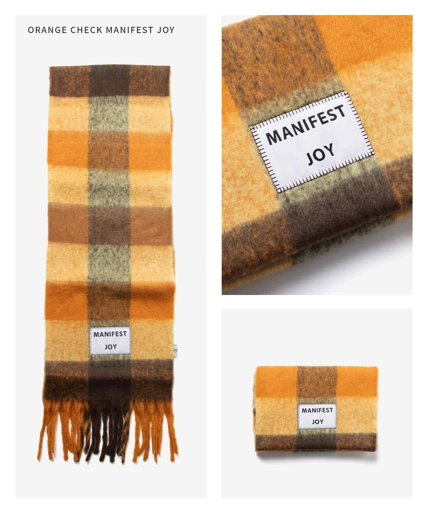 【正規品】 バーブ トゥ ドゥ VERB TO DO SCARF マフラー C-SCARF スカーフ レディース チェック 大判 フリンジ ファッション小物