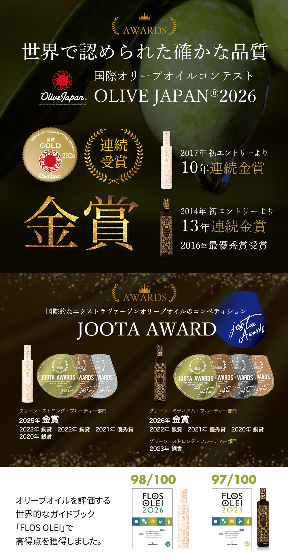 【高級ギフト】結婚祝い 内祝 エキストラバージン オリーブオイル 250ml 2本セット｜酸度0.12%  金賞受賞 最優秀賞 プレミアムブレンド オーガニック おしゃれ 美味しい 調味料 誕生日 プレゼント 出産祝い 御礼 ギフトBOX スペイン産