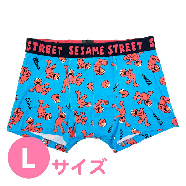 セサミストリート いろんなエルモ ボクサーブリーフ(L) アパレル ボクサーパンツ