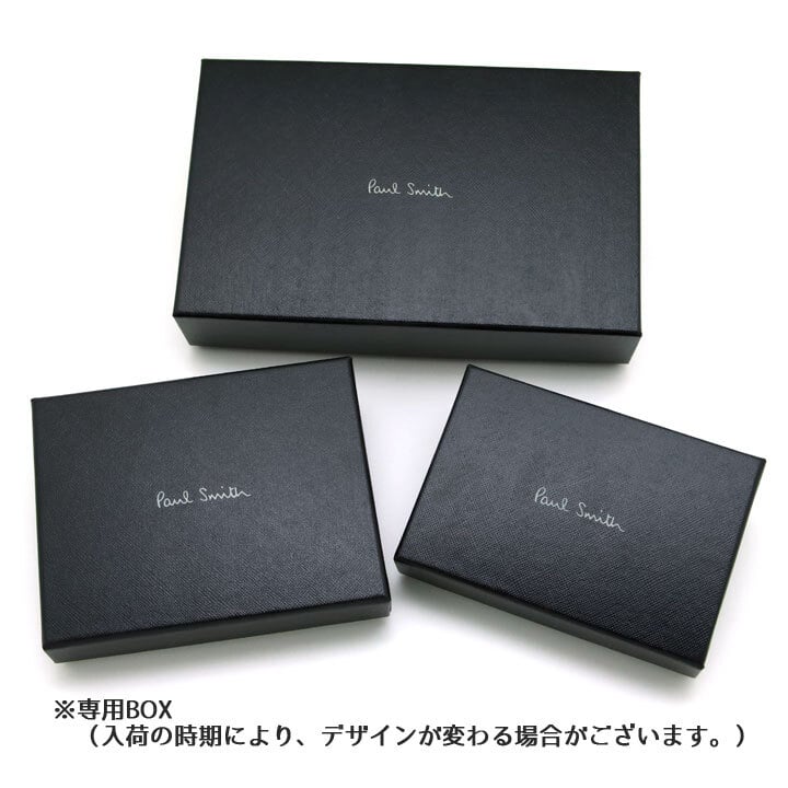 ポールスミス 財布 Paul Smith 二つ折り財布 小銭入れなし メンズ コバルトグリーン マルチストライプ M1A-4832-DMULTI 30 【ラッピング無料 誕生日 お祝い プレゼント ギフト 贈り物】 送料無料