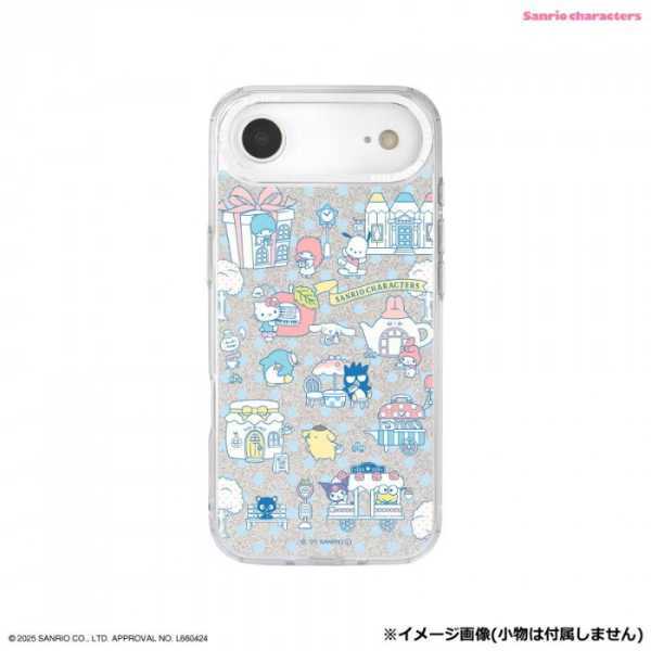 iPhone ケース サンリオ キャラクター Camera Frame カバー TPU ソフト 耐衝撃 ストラップホール インナーシート付き かわいい スマホケース iPhone Air 対応 ミックス サンリオ正規ライセンス品
