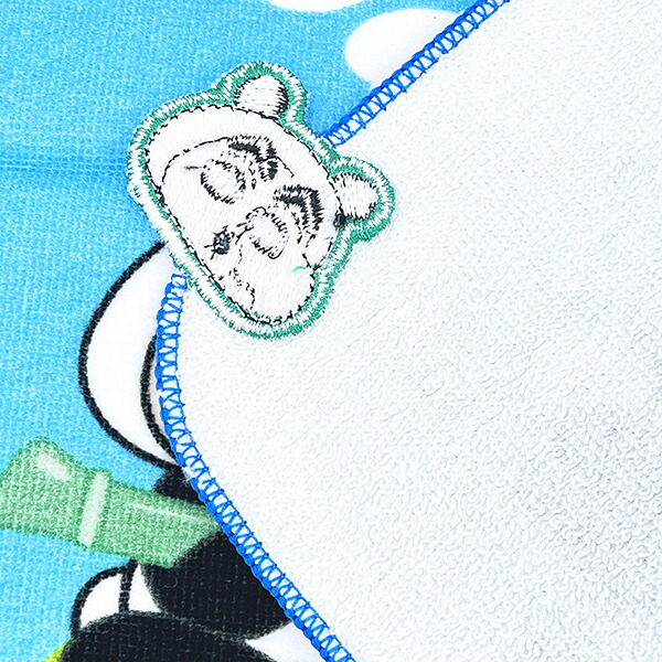 クレヨンしんちゃん パンダ 刺繍ハンドタオル