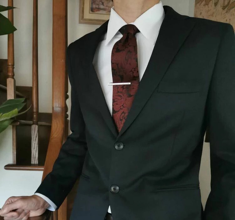 ネクタイ おしゃれ ギフト プレゼント バレンタイン 父の日 卒業式 入学式 就活 ブランド HUGO VALENTINO E2 シルク set-hugo-e