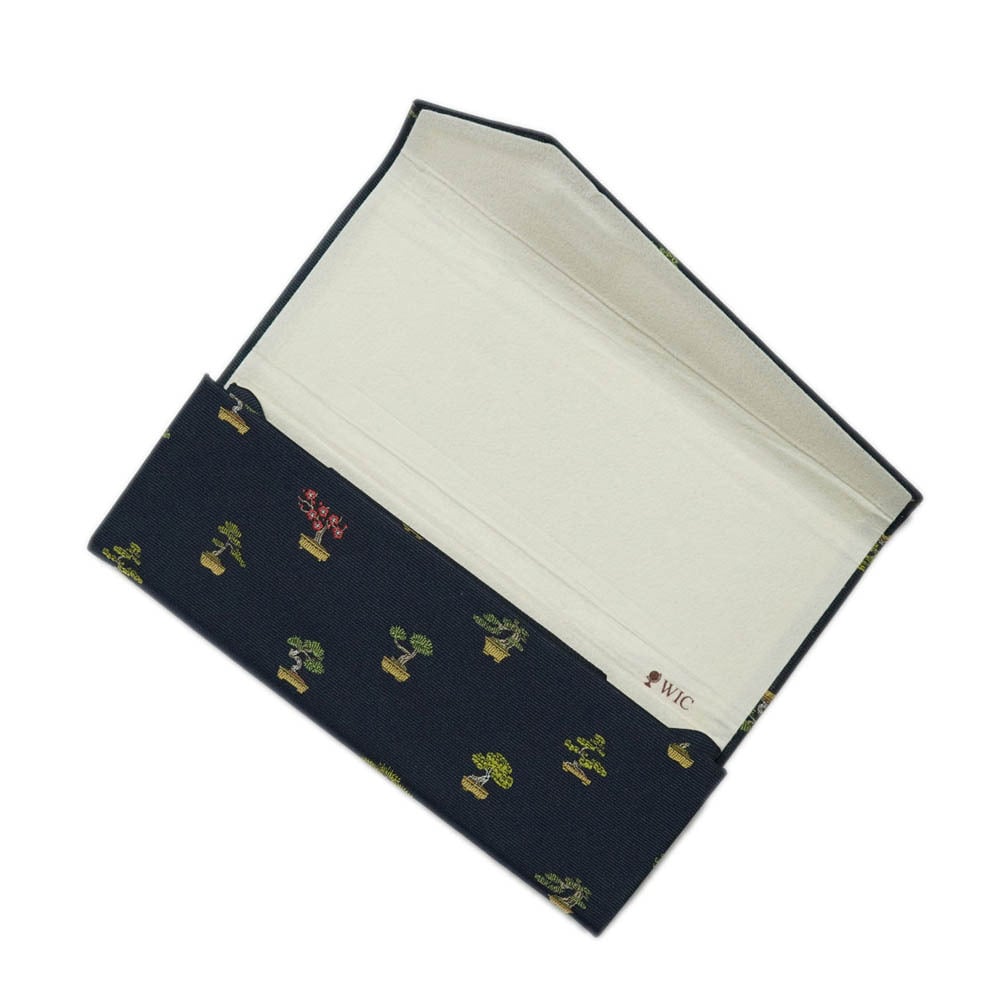 WIC DESIGN／ メガネケース（盆栽柄)  折り畳み式 眼鏡ケース スリム クリスマス バレンタインプレゼント ギフト　ブランド  キャラクター WICPP503934EG