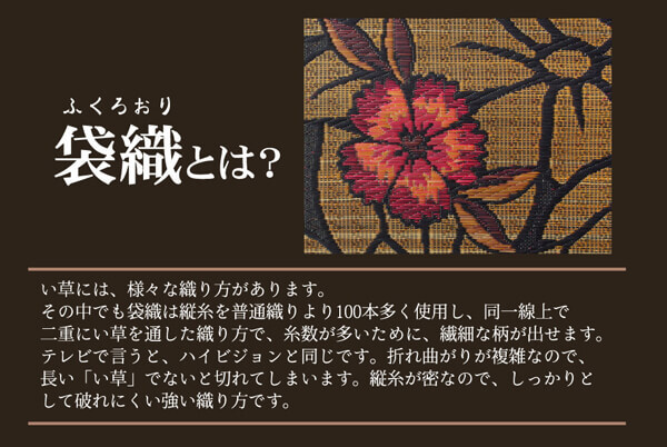 夏ラグ 夏用カーペット 純国産 袋織 い草ラグカーペット 『ＤＸなでしこ』 約191×191cm(裏:不織布）