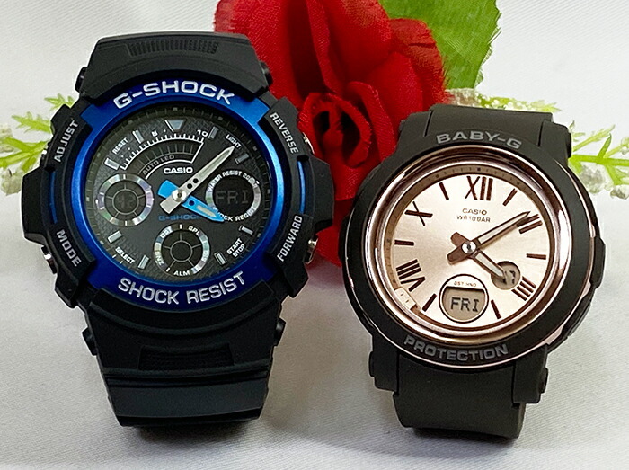 電池式 恋人たちのGショックペアウォッチ G-SHOCK BABY-G ペア腕時計 