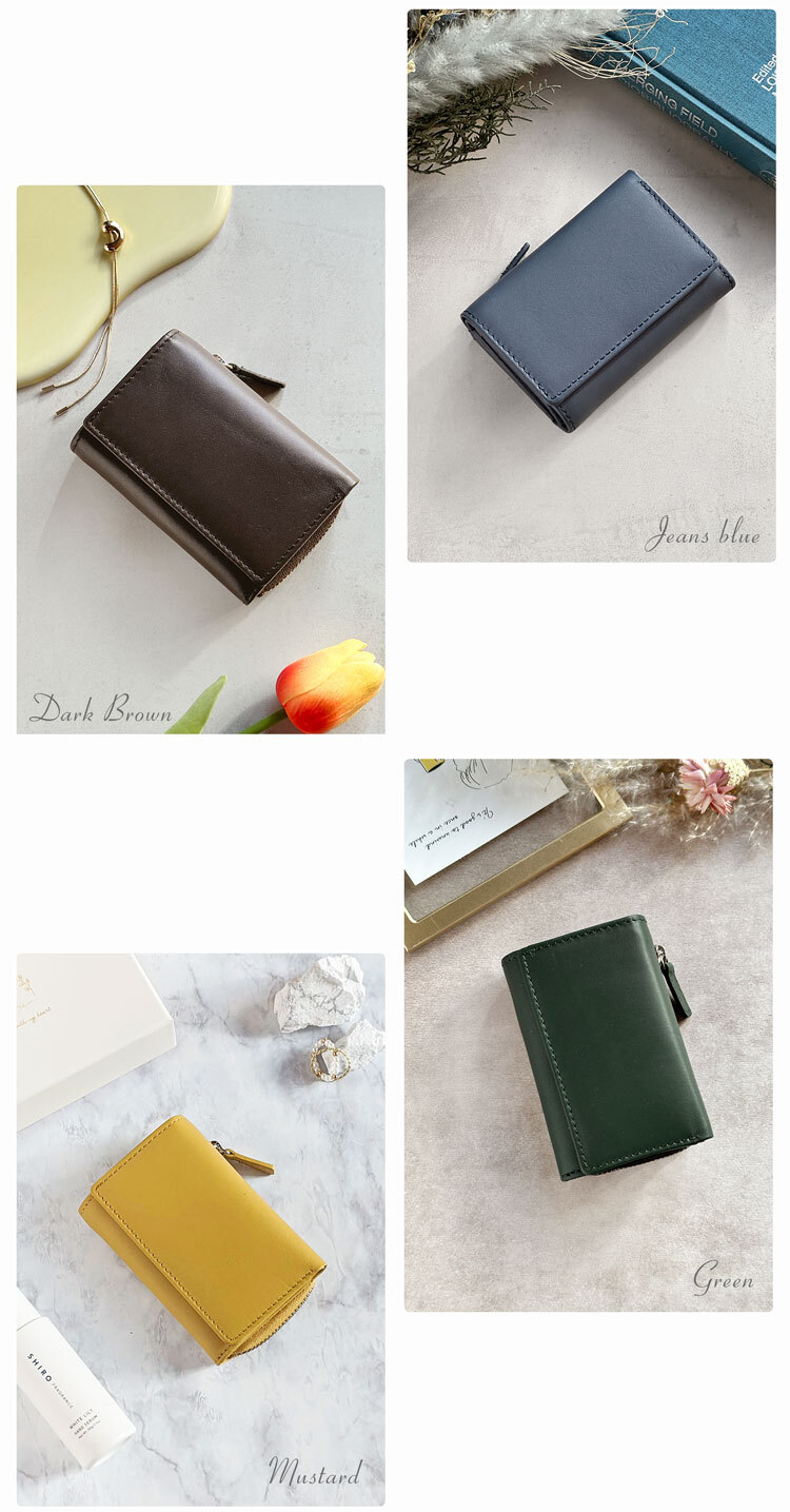 キーケース 小銭入れ 財布 一体 レディース 【名入れ 可能】【ネコポスで送料無料】本革 スマートキー ウォレットキーケース 小銭入れ付き キーケース付き 財布 紙幣 レザー 革 車の鍵 プレゼント mieno Diva 牛革 キーケース ミニ財布 5F (07000395r)
