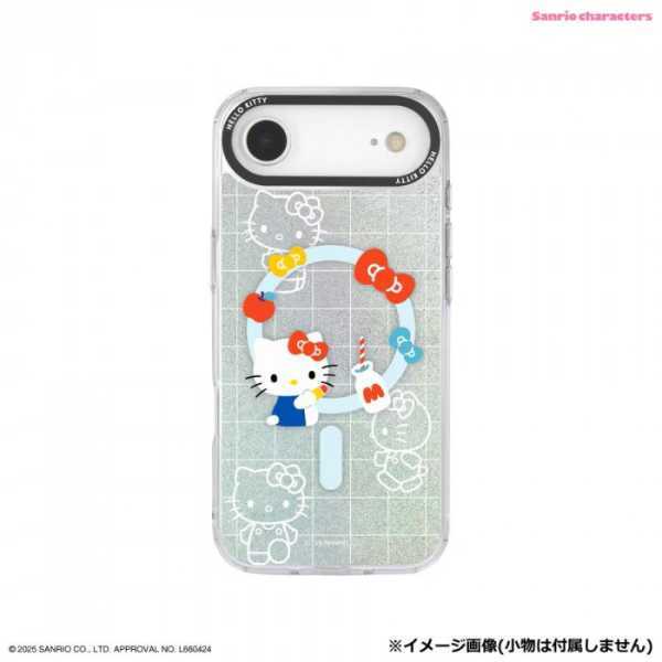iPhone ケース ハローキティ MagSafe 対応 クリアケース サンリオ キャラクター グッズ スマホケース iPhone用 背面保護 TPU 耐衝撃 ストラップホール付き おしゃれ 可愛い サンリオ正規ライセンス品