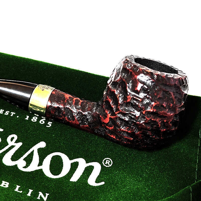 ピーターソン パイプ ジュニア ショートアップル フィッシュテール ラスティック PETERSON 喫煙具 パイプ本体 ブラウン ブラック ギフト おしゃれ メンズ プレゼント 高級 かっこいい