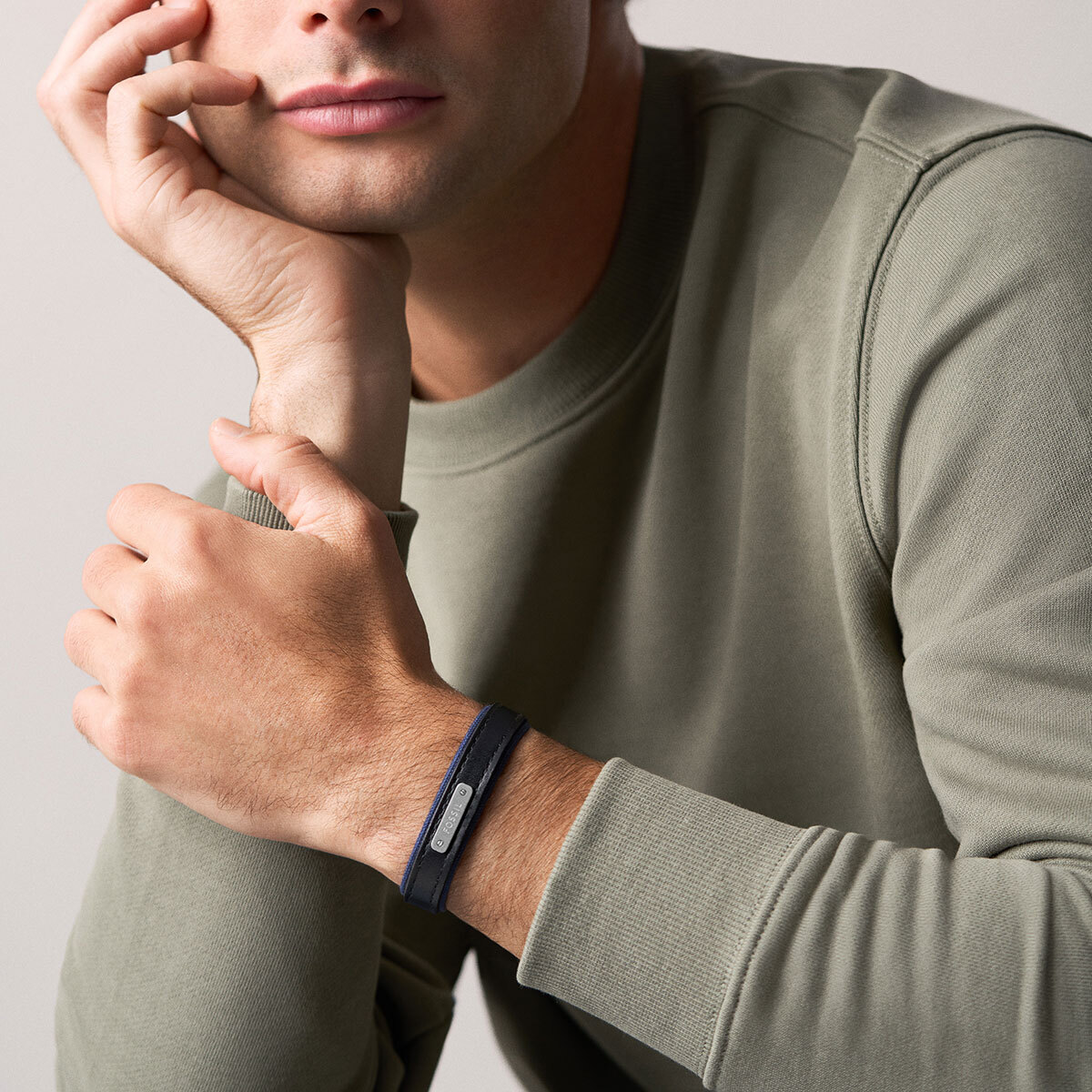 フォッシル FOSSIL Everett アクセサリー ブレスレット メンズ JA7316998