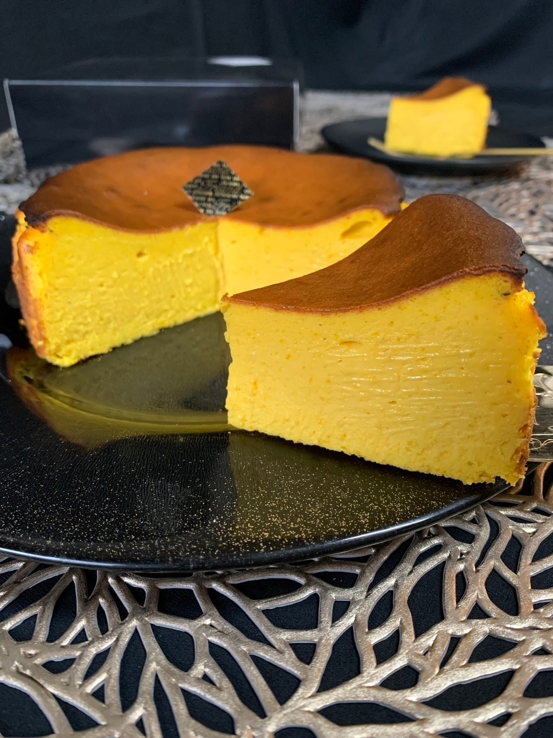 ☆パンプキンバスクチーズケーキ☆～素敵なハロウィンに～♡バースデーケーキやお誕生日プレゼントにも★