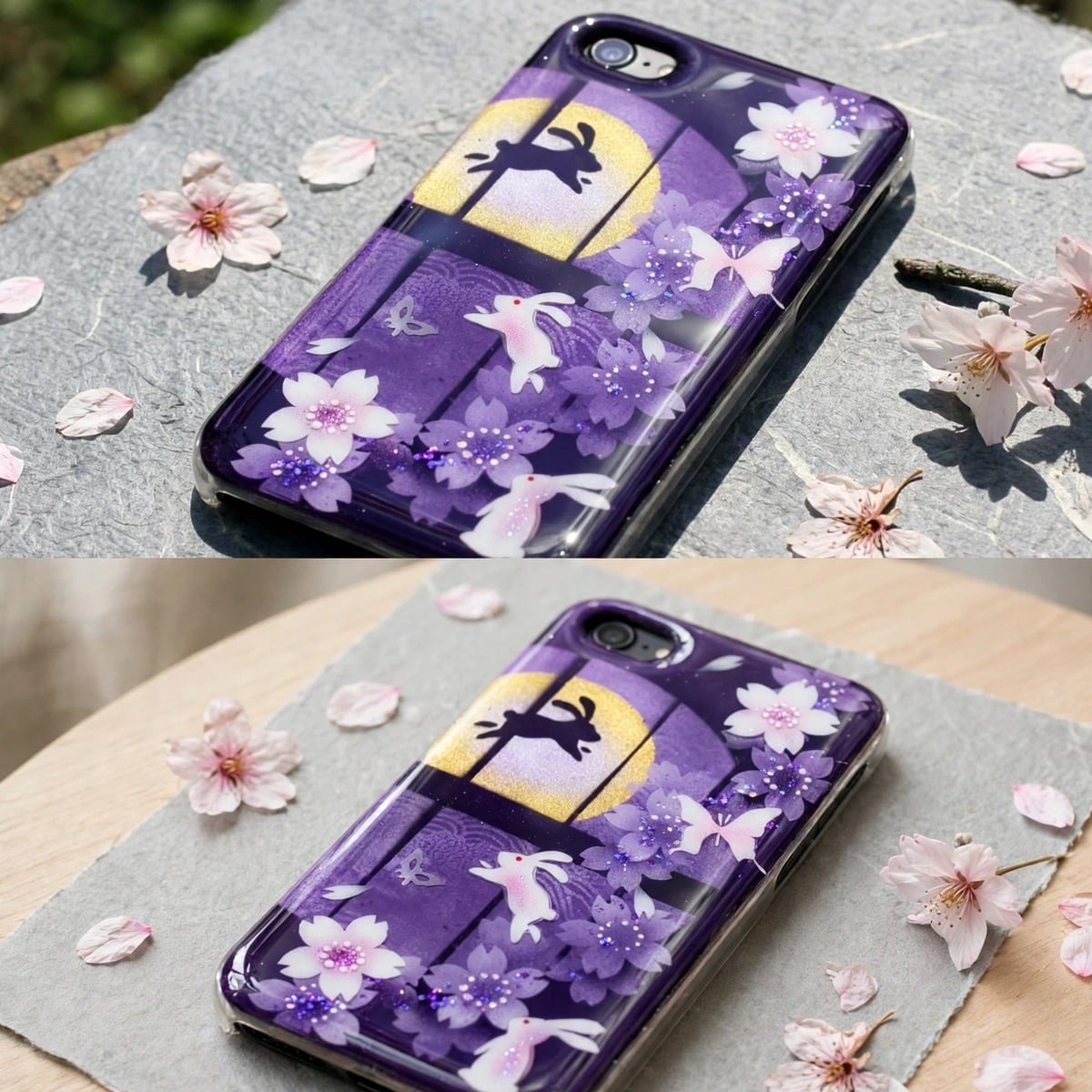 【全機種対応】スマホケース『江』名入れ 送料無料 和柄 和風 桜 職人 伝統工芸 ハンドメイド ハードケース 手帳型 iPhone 17 Xperia AQUOS Android 各機種対応