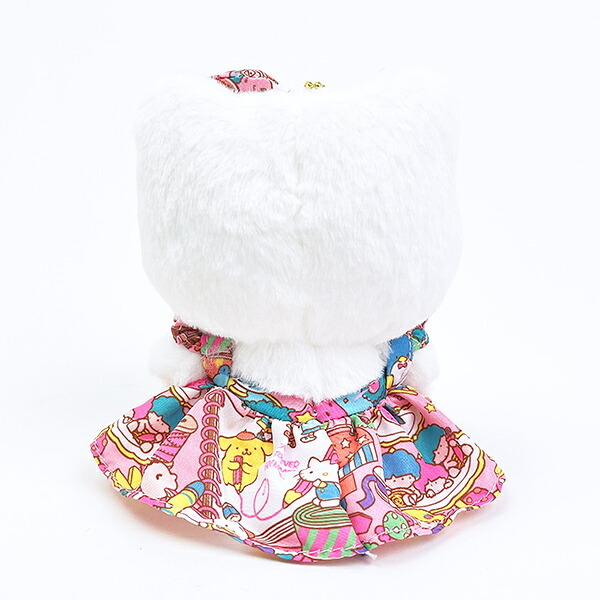 サンリオ ハローキティ マスコットキーホルダー ラッピング柄 (ピンク) Sanrio