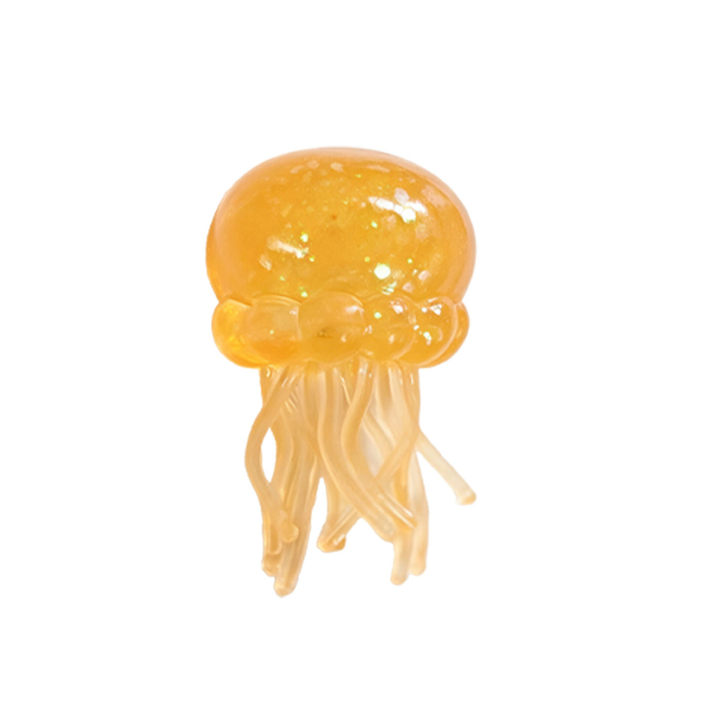 クラゲ スクイーズ 4色 ぷにぷに 透明 やわらか ソフト かわいい おもしろ 雑貨 握って楽しむ フィジェット 玩具 暇つぶし 気分転換 デスク 小物 子供 大人 プレゼント