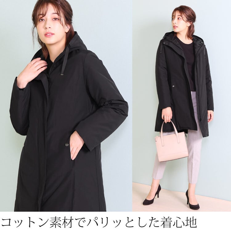 ダウンコート レディース ロング丈 リバーシブル 秋 冬 ブランド ダウン80% フード 弱はっ水 綿 大きいサイズ 軽量 ライト ダウン アウター コート 冬 30代 40代 50代 ミセス ギフト プレゼント 5F (08000193r)