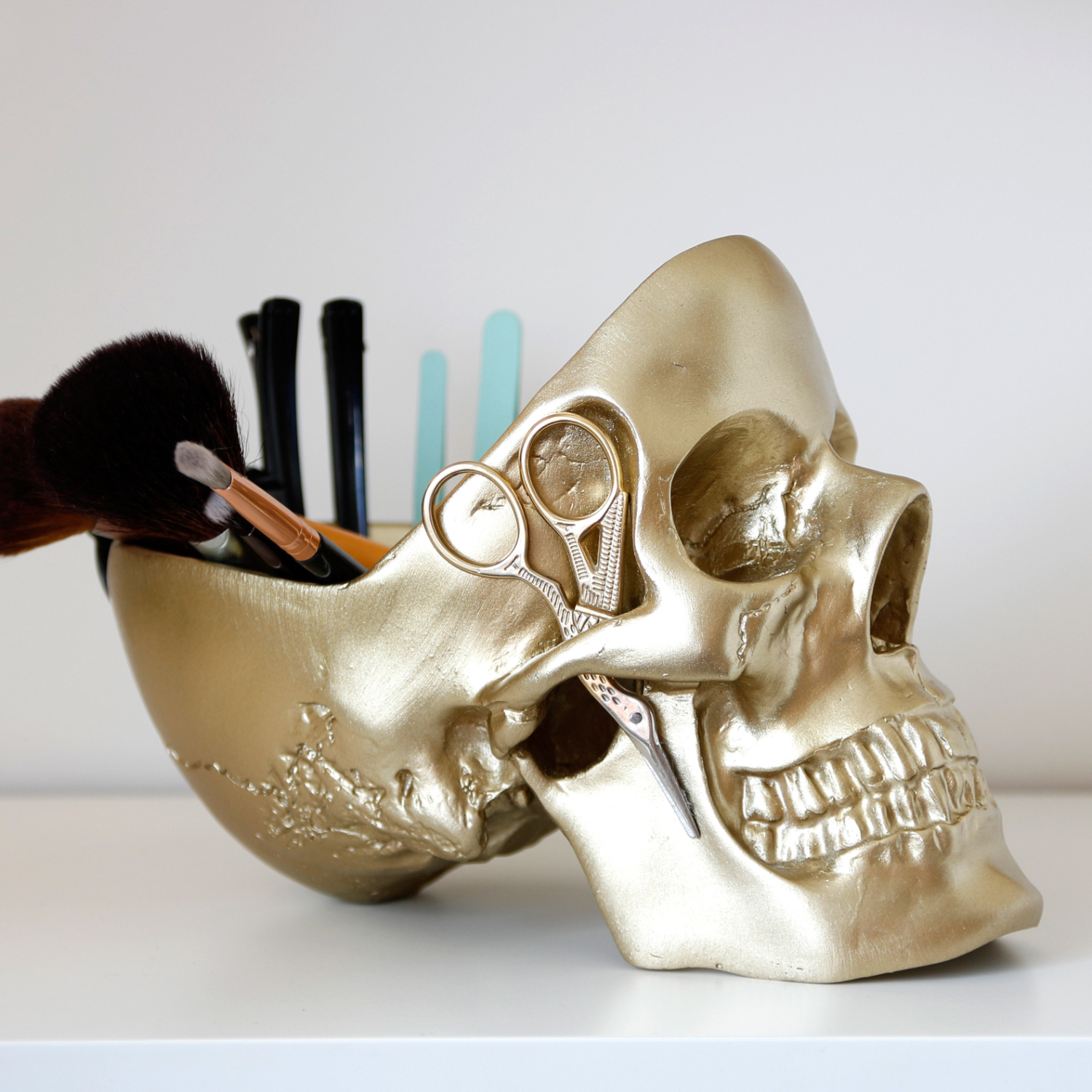 SUCK UK スカルスタッフ タイディ（海外インテリア 小物入れガイコツ ハロウィン）「Skull Stuff Tidy」イギリス サックユーケー  ◇