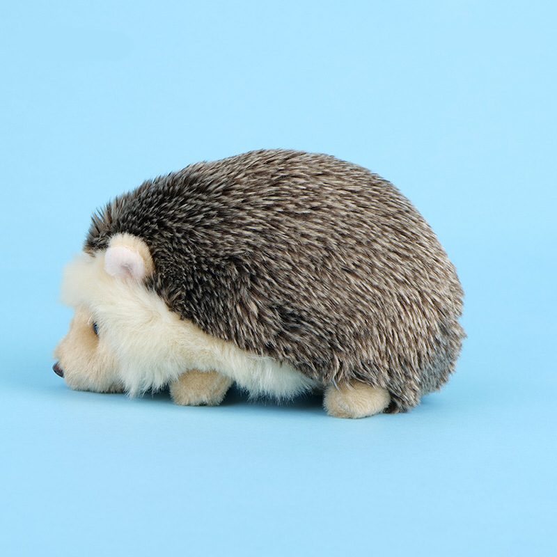 ハリネズミ ぬいぐるみ リアル 動物 アニマル ふわふわ かわいい 置物 インテリア 子供 おもちゃ ごっこ遊び 誕生日 プレゼント ギフト 癒し