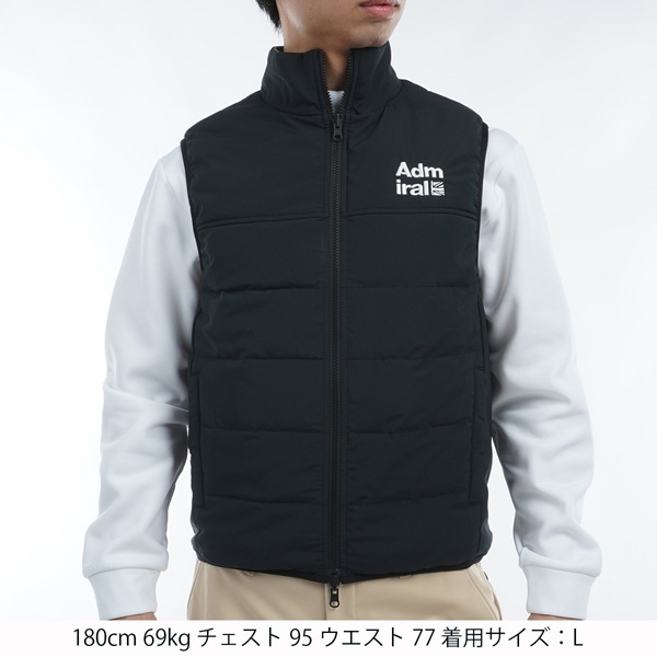 アドミラル ゴルフ メンズ リバーシブル フリースコンビベスト ADMIRAL ADMA487 秋冬モデル お誕生日祝い お祝い 記念品 お父さん 父の日 彼氏 男性 30代 40代 50代 60代  還暦祝い 敬老の日 人気プレゼント プレゼント